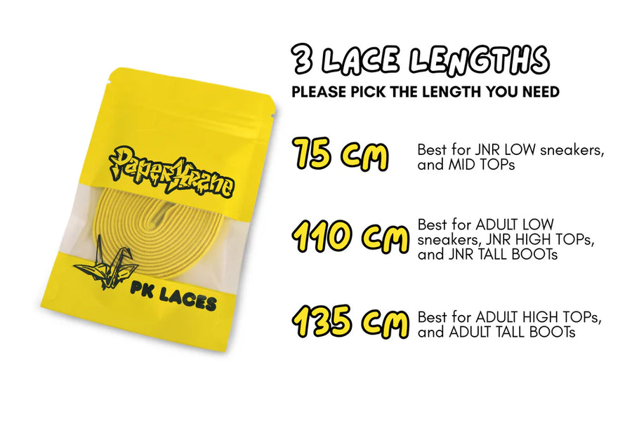 PaperKrane Elastic Shoe Laces