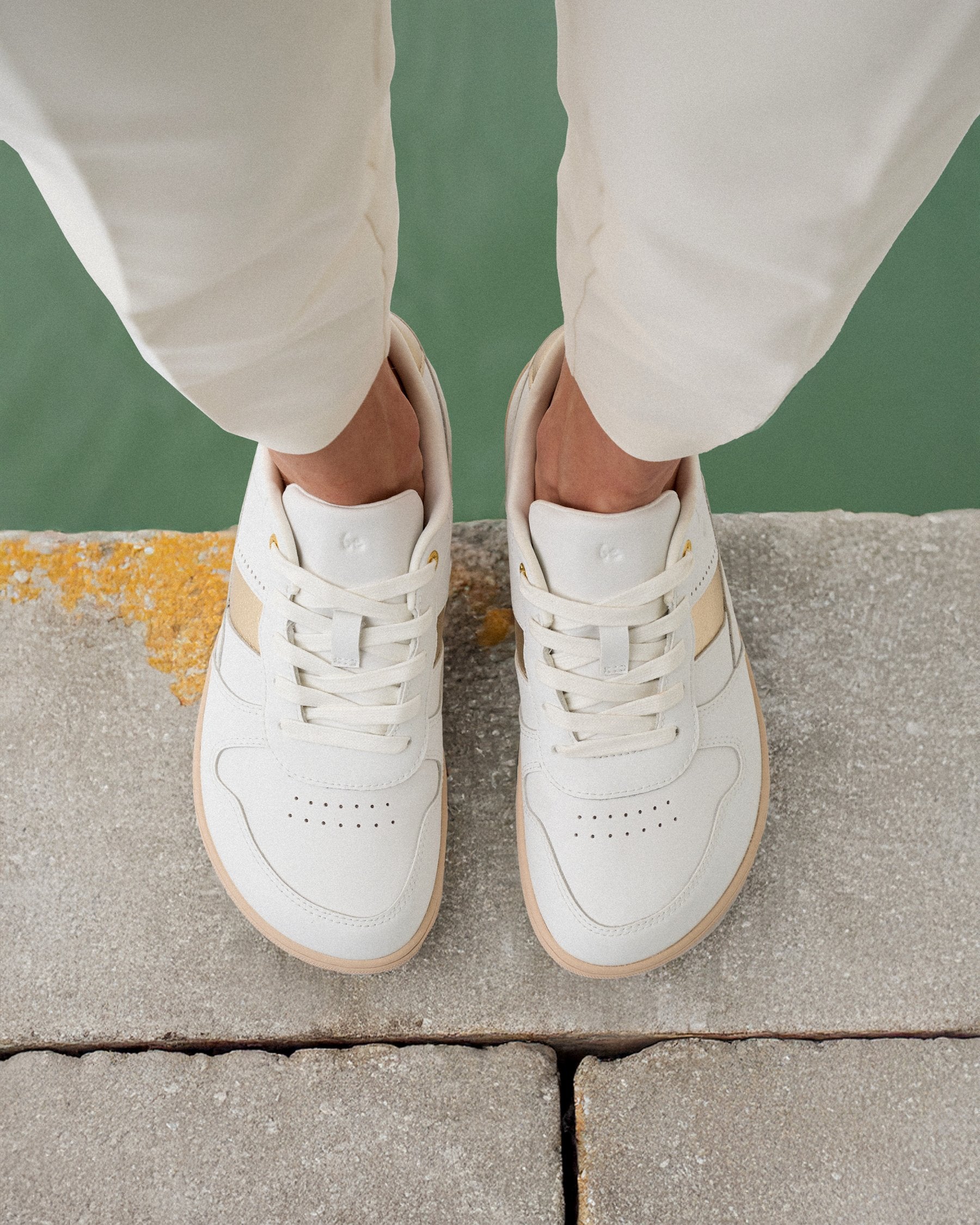 White & Gold