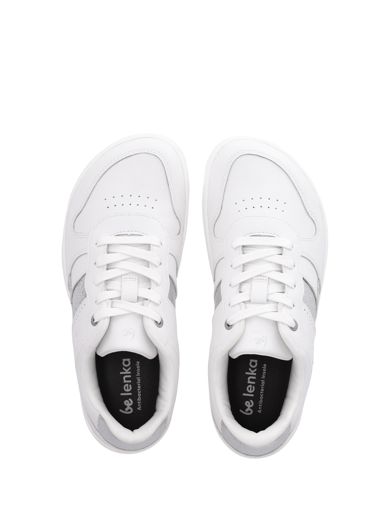White & Silver