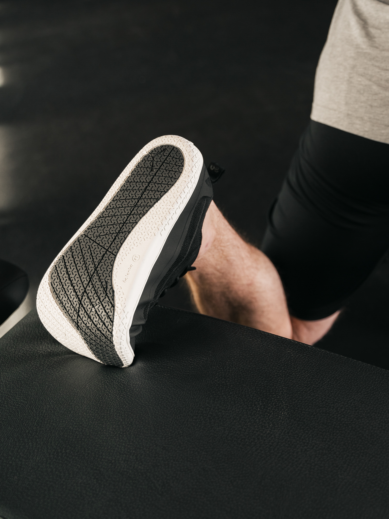 Black (white sole)