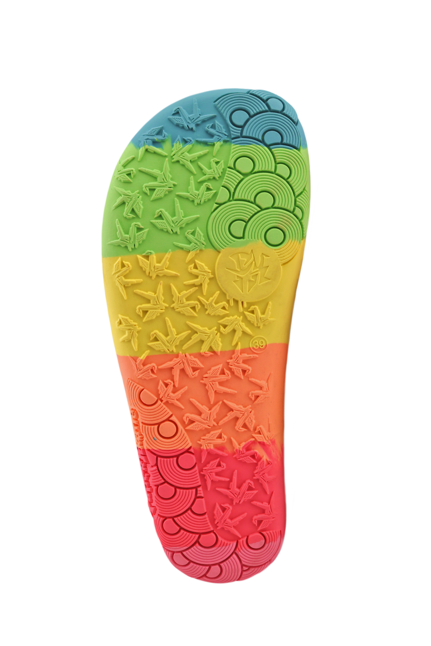 PaperKrane Adult Boots - Skittle Neon