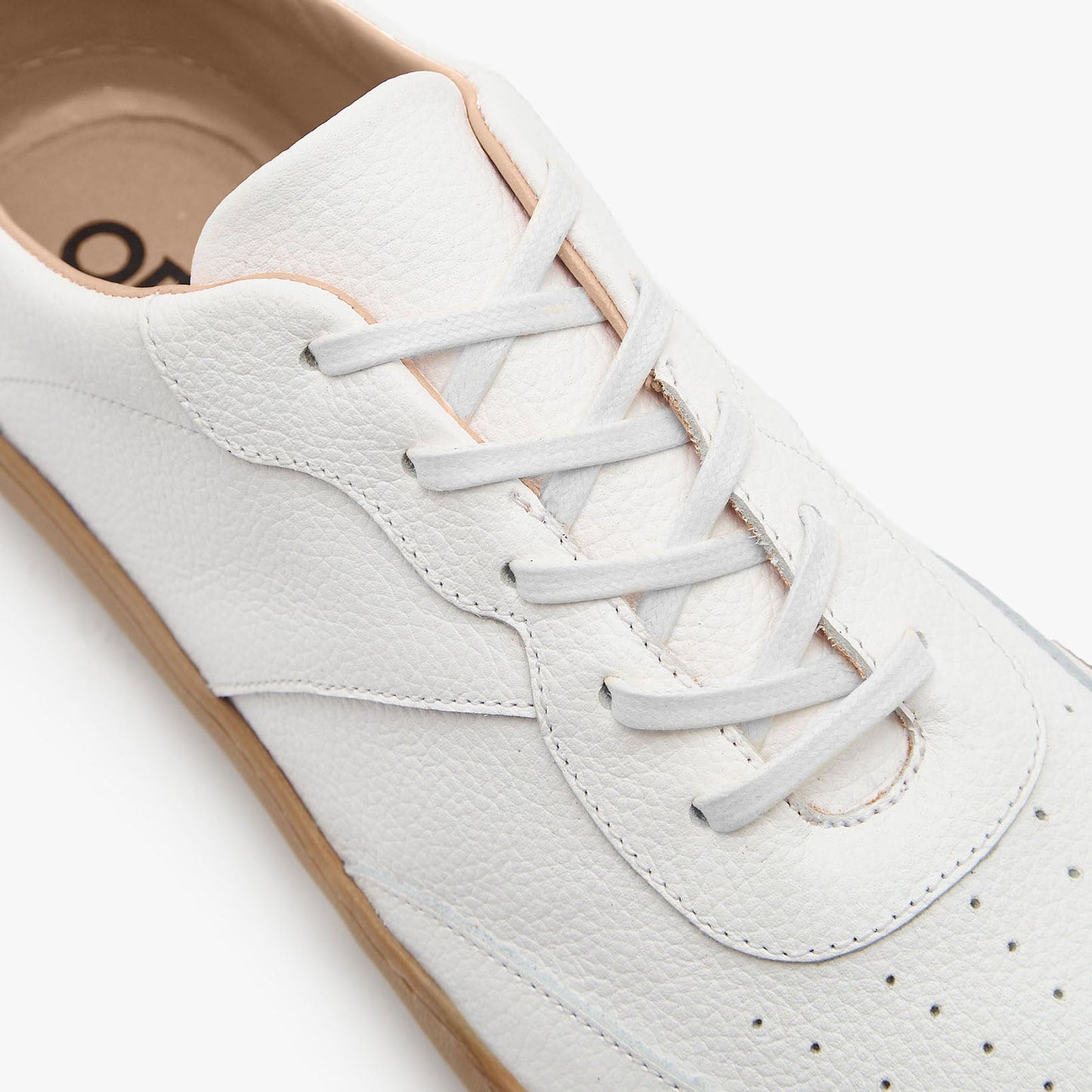 The Retro Sneaker for Men | Natural Leather-6